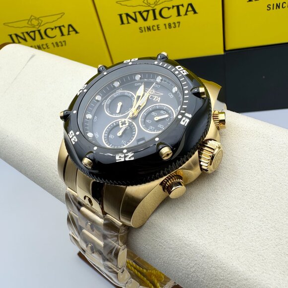 NEW Invicta Pro Diver 51MM Black Dial Swiss Quartz Bracelet Watch - Picture 6 of 7